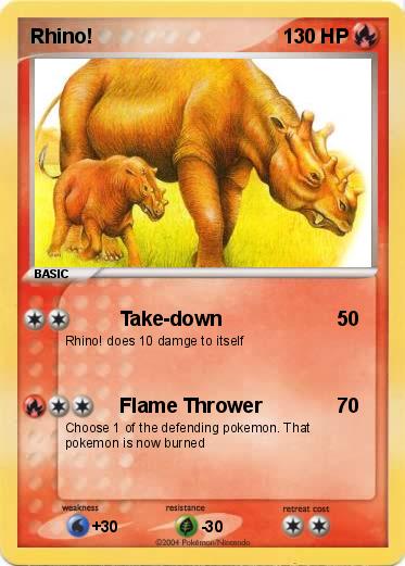 Pokemon Rhino!