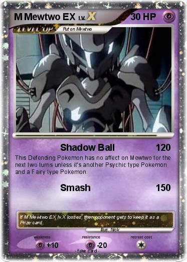 Pokemon M Mewtwo EX