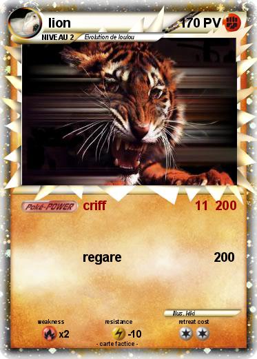 Pokemon lion