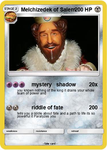 Pokemon Melchizedek of Salem
