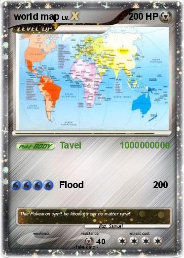 Pokemon world map