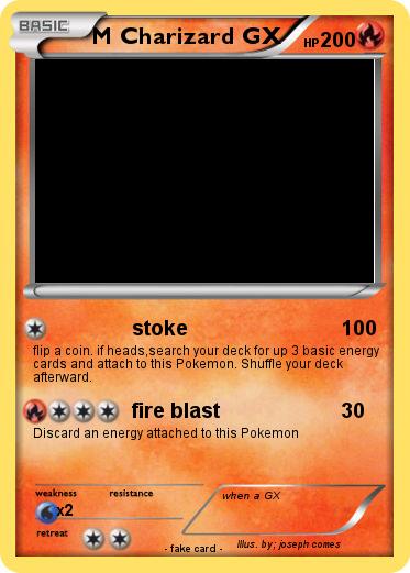Pokemon M Charizard GX