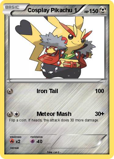 Pokemon Cosplay Pikachu 1