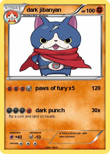 Pokemon dark jibanyan