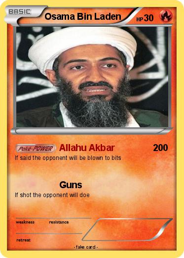 Pokemon Osama Bin Laden