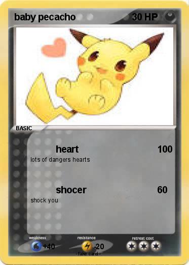 Pokemon baby pecacho