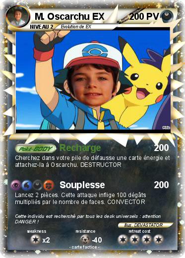 Pokemon M. Oscarchu EX
