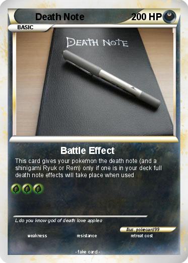 Pokemon Death Note