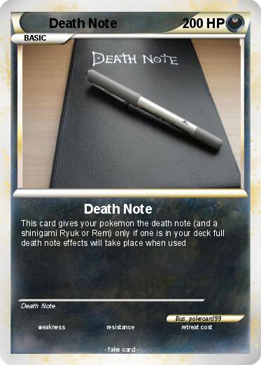 Pokemon Death Note