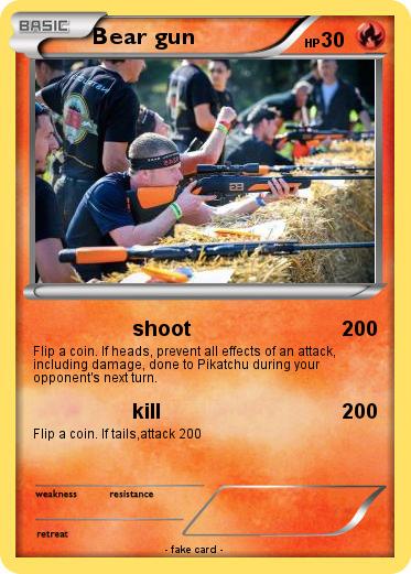 Pokemon Bear gun