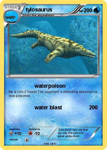 Pokemon tylosaurus