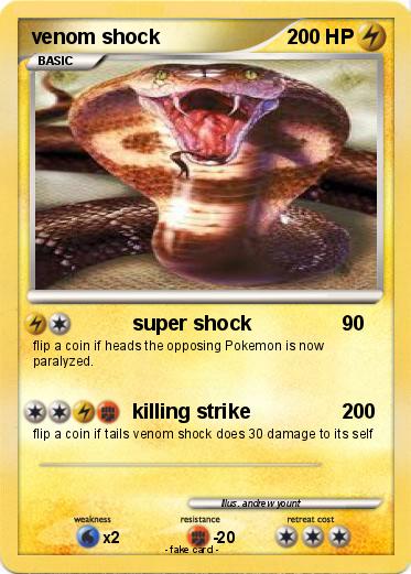 Pokemon venom shock