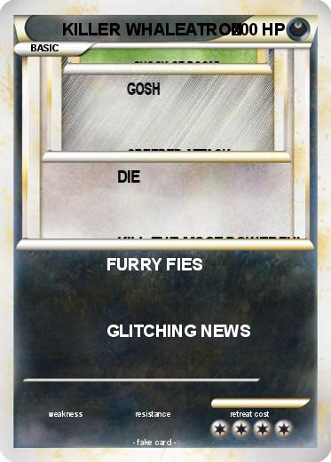 Pokemon KILLER WHALEATRON
