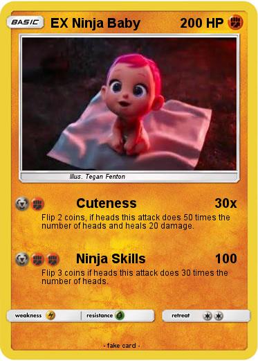 Pokemon EX Ninja Baby