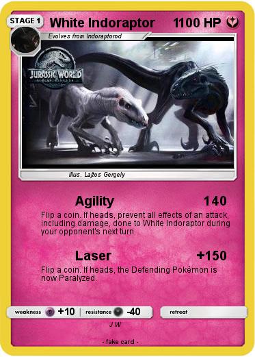 Pokemon White Indoraptor     1