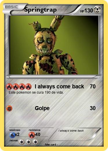 Pokemon Springtrap