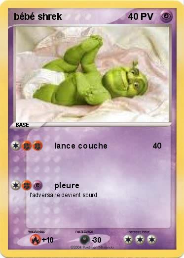Pokemon bébé shrek