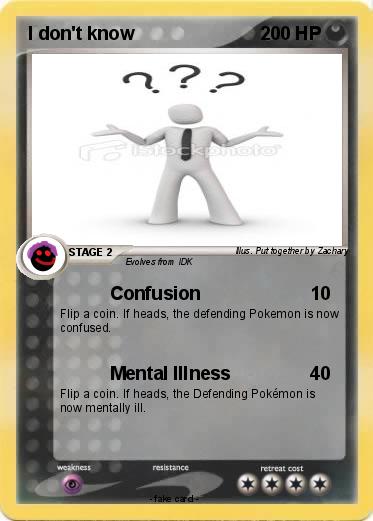 Pokemon I don't know