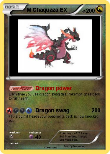 Pokemon M Chaquaza EX