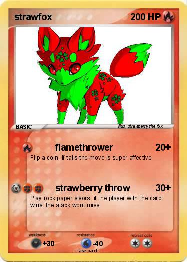 Pokemon strawfox