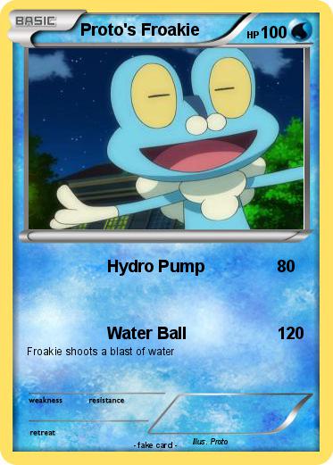 Pokemon Proto's Froakie