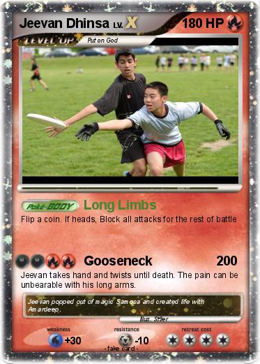 Pokemon Jeevan Dhinsa