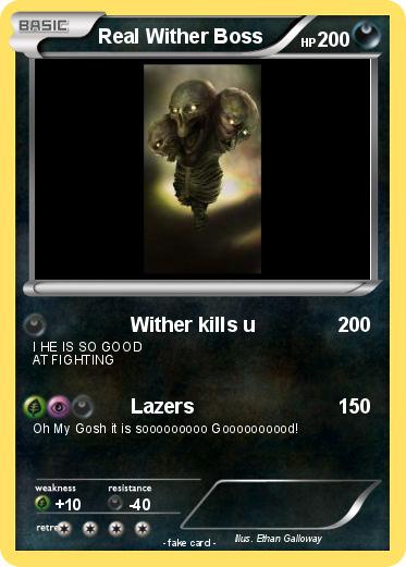 Pokemon Real Wither Boss