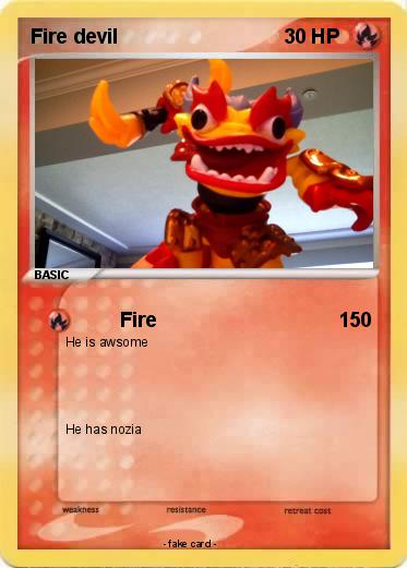 Pokemon Fire devil