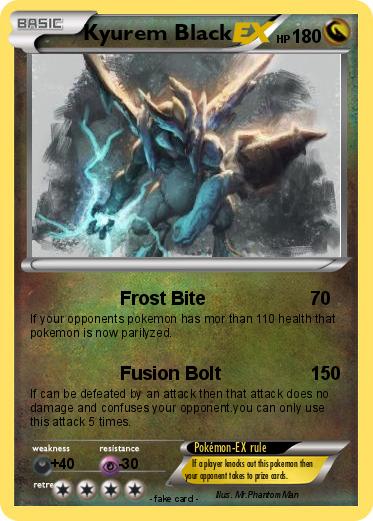 Pokemon Kyurem Black