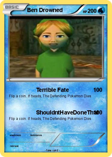 Pokemon Ben Drowned