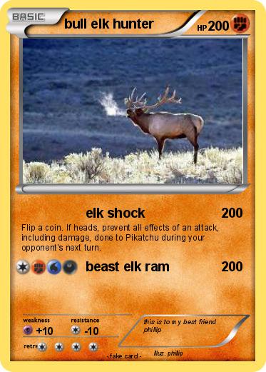 Pokemon bull elk hunter
