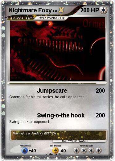 Pokemon Nightmare Foxy