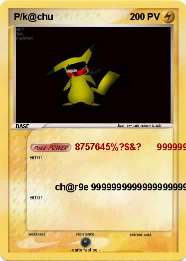 Pokemon P/k@chu