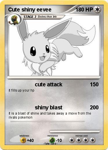 Pokemon Cute shiny eevee