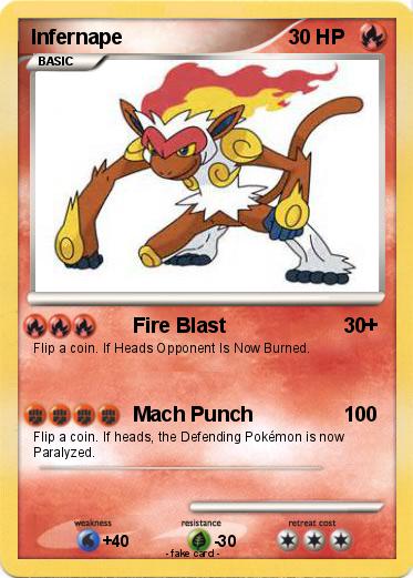 Pokemon Infernape