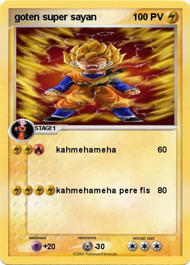 Pokemon goten super sayan