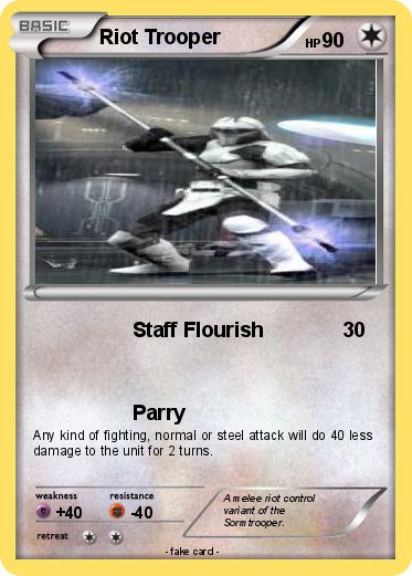 Pokemon Riot Trooper