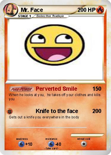 Pokemon Mr. Face