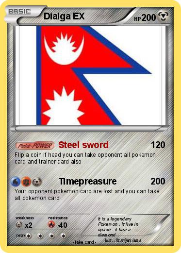 Pokemon Dialga EX