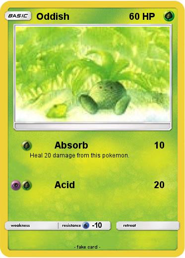 Pokemon Oddish