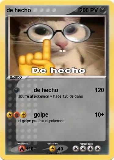 Pokemon de hecho