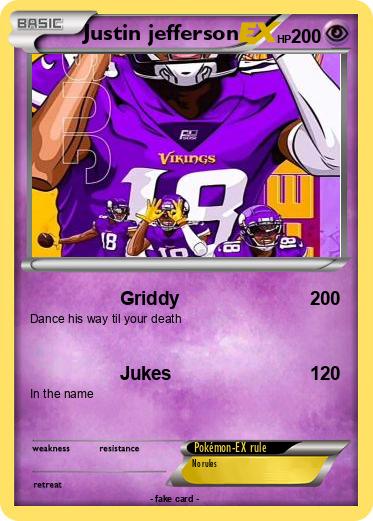 Pokemon Justin jefferson
