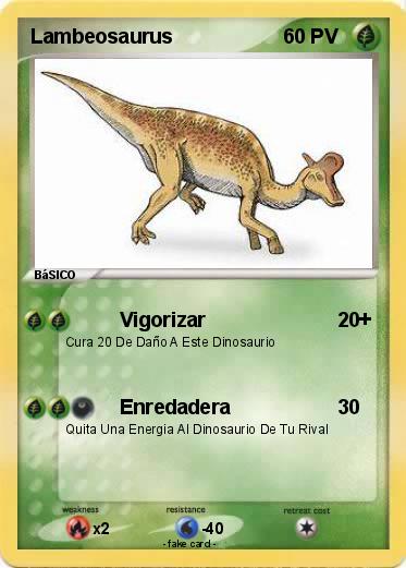 Pokemon Lambeosaurus