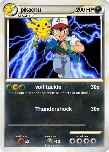 Pokemon pikachu
