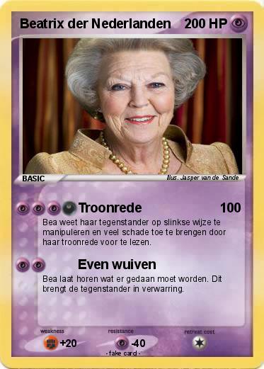 Pokemon Beatrix der Nederlanden