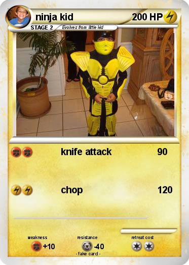 Pokemon ninja kid