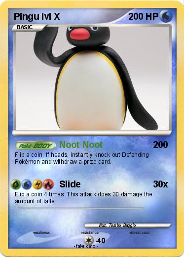 Pokemon Pingu lvl X