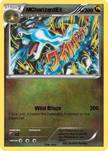 Pokemon MCharizardEX
