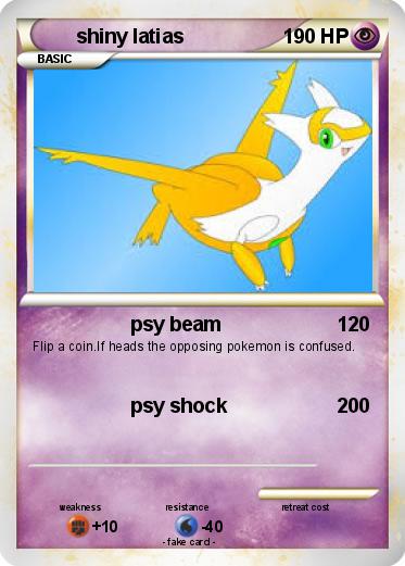 Pokemon shiny latias
