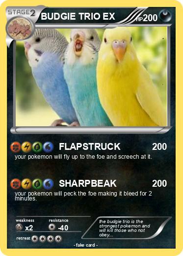Pokemon BUDGIE TRIO EX